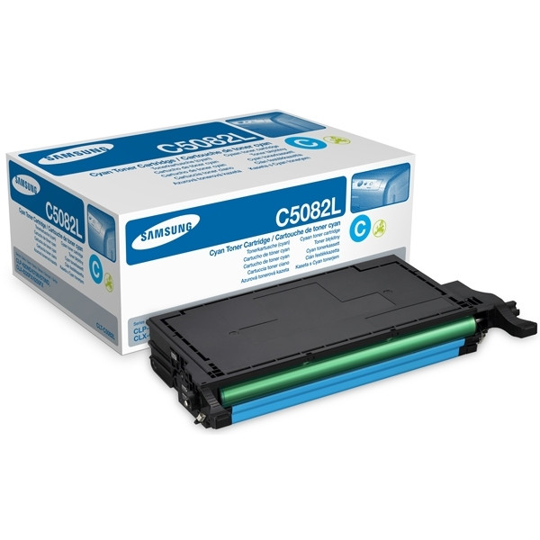 Samsung CLT-C5082L (SU055A) cyan toner hög kapacitet (original) CLT-C5082L/ELS 033684 - 1