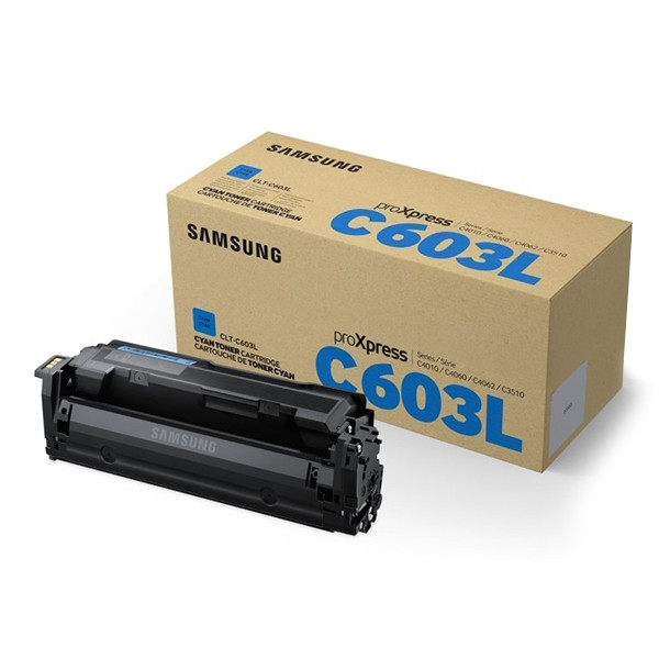 Samsung CLT-C603L (SU080A) cyan toner (original) CLT-C603L/ELS 092228 - 1