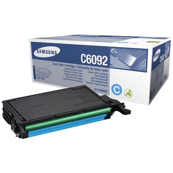 Samsung CLT-C6092S (SU082A) cyan toner (original) CLT-C6092S/ELS 033670 - 1