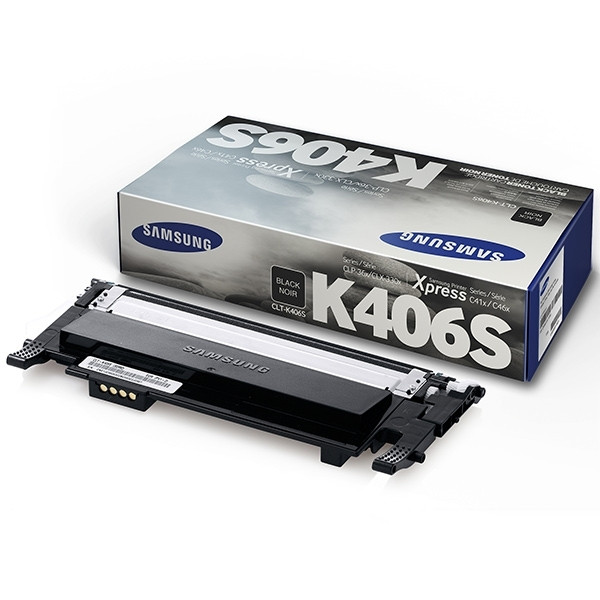 Samsung CLT-K406S (SU118A) svart toner (original) CLT-K406S/ELS 033792 - 1