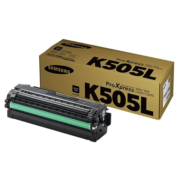 Samsung CLT-K505L (SU168A) svart toner (original) CLT-K505L/ELS 092116 - 1