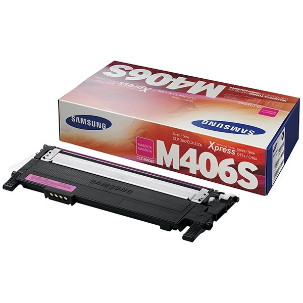 Samsung CLT-M406S (SU252A) magenta toner (original) CLT-M406S/ELS 033796 - 1