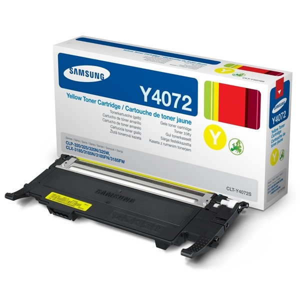 Samsung CLT-Y4072S (SU472A) gul toner (original) CLT-Y4072S/ELS 033722 - 1