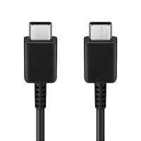 Laddningskabel 1m | USB-C till USB-C | svart | original Samsung K010221119
