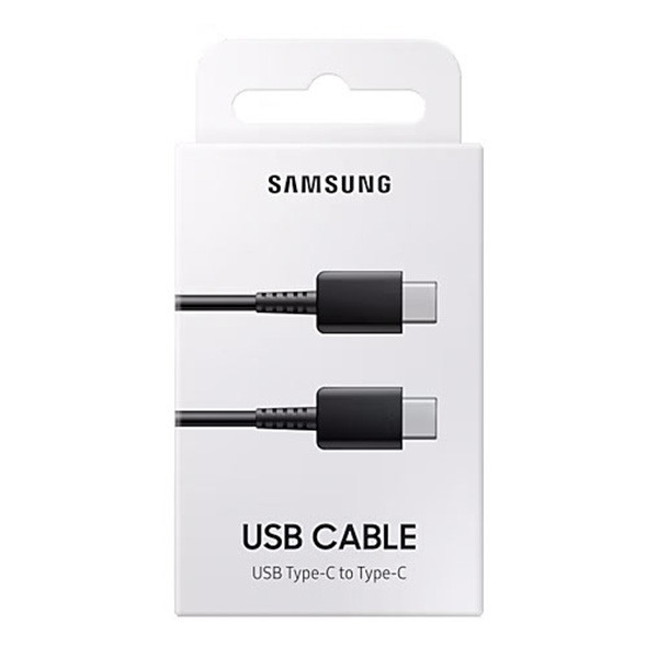 Laddningskabel 1m | USB-C till USB-C | svart | original Samsung K010221119 - 2