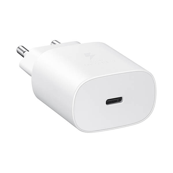 Mobilladdare 25W 1-port | USB-C | vit | Samsung 828641 - 2