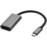 [] Adapter USB-C till DisplayPort | Sandberg | silver SE400053