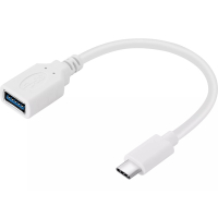 [] Adapter USB-C till USB-A | USB 3.0 | Sandberg | vit SE400161
