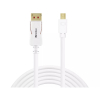 [] DisplayPort till Mini DisplayPort kabel | 2m | Sandberg | vit SE400055 - 1