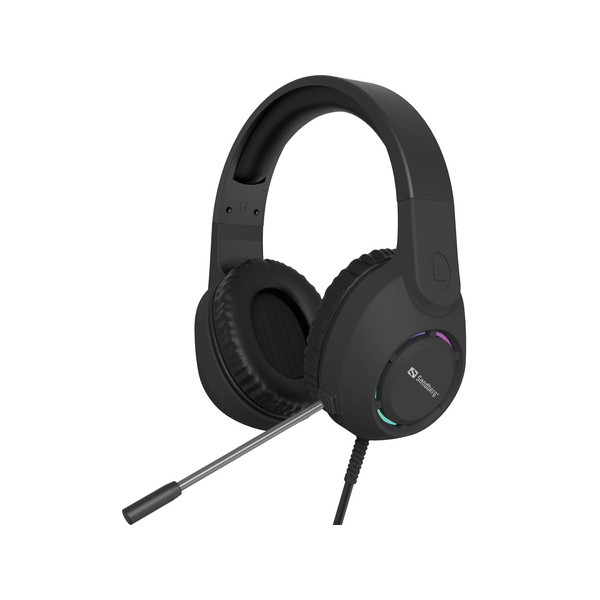 [] Headset USB | Sandberg BossBlaster | svart SE400098 - 1