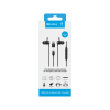 [] In-ear hörlurar trådbundna USB-C/USB-A | med mikrofon på kabel | Sandberg | svart SE400051 - 5