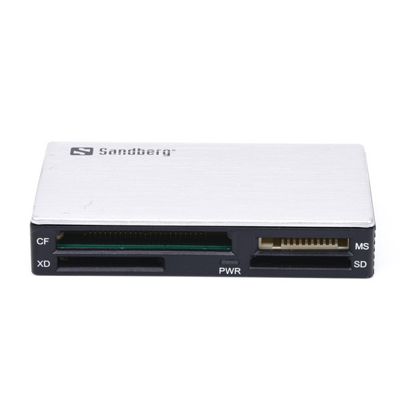[] Minneskortläsare USB 3.0 | Sandberg Multi | silver ASA02477 - 5