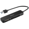 [] Minneskortläsare USB 3.0 | Sandberg Pocket | svart ASA02478 - 2