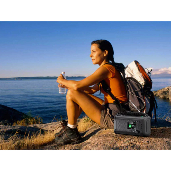 [] Nödradio med Powerbank 20.000mAh | Sandberg Survivor | svart SE400124 - 6