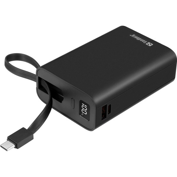 [] Powerbank 20.000mAh | PD20W | Sandberg Connect | svart SE400116 - 1
