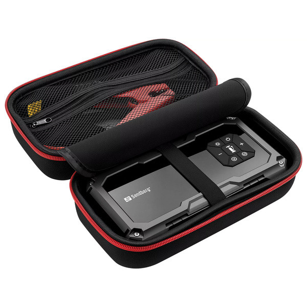 [] Starthjälp 400A | Powerbank 10.000mAh + luftpump | Sandberg SE400126 - 6