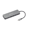 [] USB Docking station 13 portar | USB-C till 4xA, 2xC, 2xHDMI, VGA, Ethernet, 3,5mm, 2x kortläsare | Sandberg Travel ASA02369 - 7