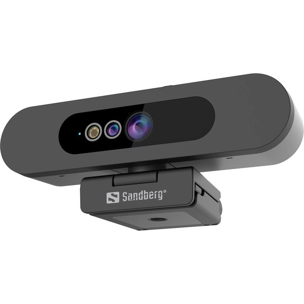 [] Webbkamera | Sandberg Face-ID 2 | grå SE400182 - 4