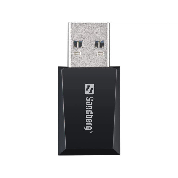 [] WiFi-adapter 1.300 Mbit/s | Sandberg Mini | grå SE400085 - 2
