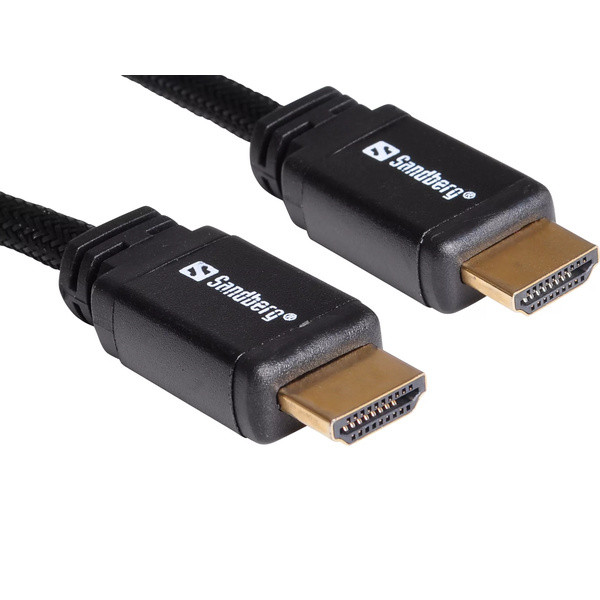 [DP] HDMI-kabel 2.0 | 3m | Sandberg | svart SE400059 - 2
