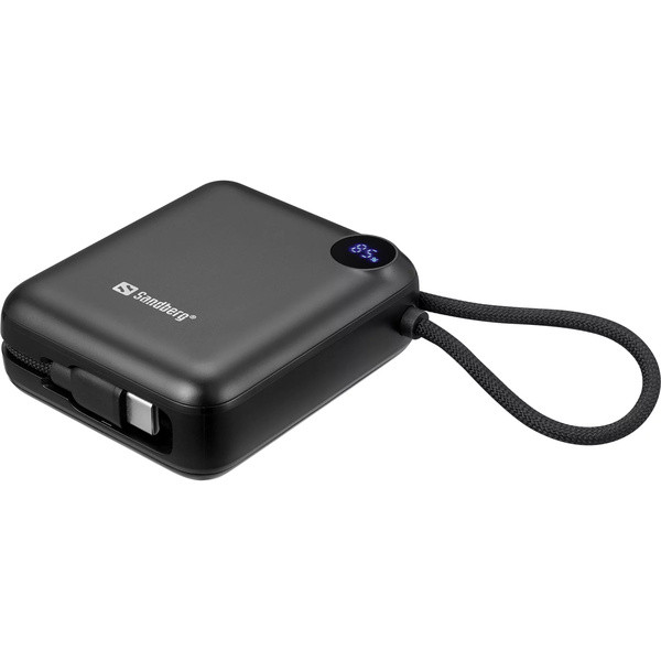 [DP] Powerbank 10.000mAh | PD20W | Sandberg Connect | svart SE400120 - 3