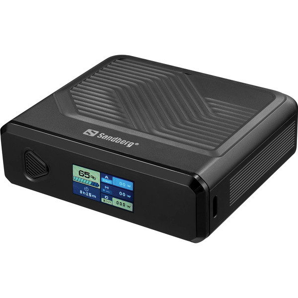 [DP] Powerbank 20.000mAh | PD100W | Sandberg Travel | svart SE400119 - 1