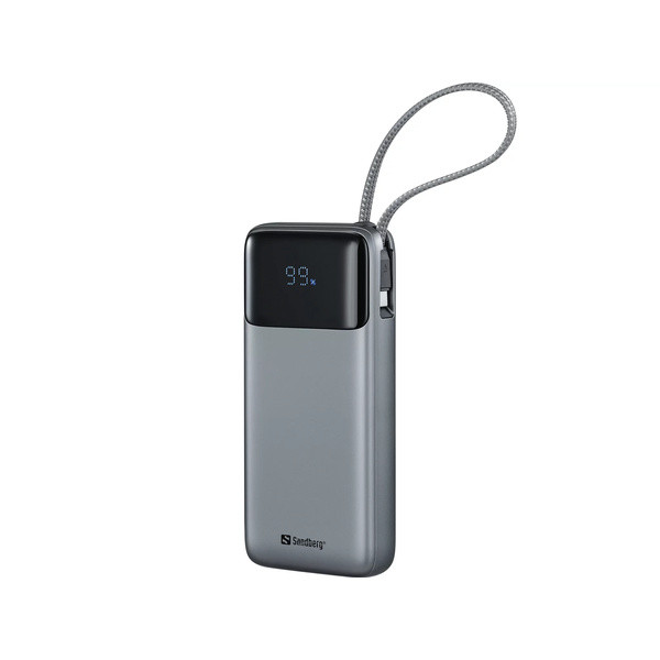 [DP] Powerbank 20.000mAh | PD67W | Sandberg All-in-1 | grå SE400122 - 1