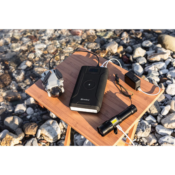 [DP] Powerbank 76.800mAh | Sandberg Survivor 7-in-1 | svart SE400132 - 7