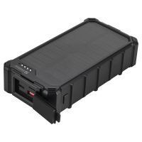 [DP] Powerbank solcell 20.000mAh | PD20W | Sandberg CampLED | grå SE400123