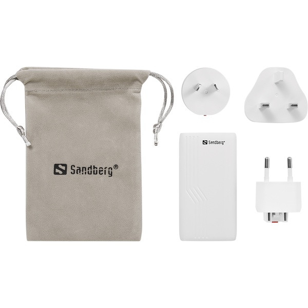 [DP] Reseadapter 65W 2-port | 2xUSB-C | Sandberg ASA02491 - 3