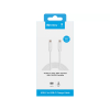 [DP] USB-C till USB-C kabel 2m | 60W | Sandberg | vit SE400164 - 2