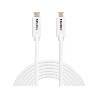 [DP] USB-C till USB-C kabel 3m | USB 3.2 Gen2 | Sandberg | silver SE400162