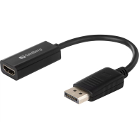 Adapter DisplayPort till HDMI | Sandberg | svart SE400052