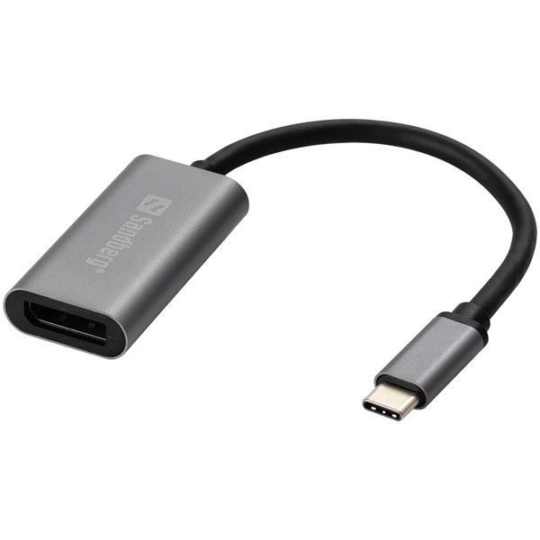 Adapter USB-C till DisplayPort | Sandberg | silver SE400053 - 1