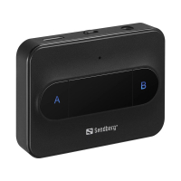 Bluetooth-adapter för 2 hörlurar 5.3 | 3,5mm | Sandberg | svart SE400086