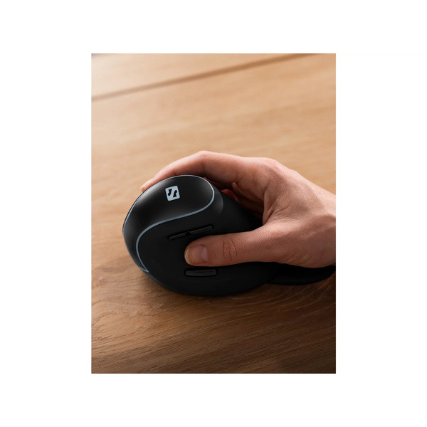 Datormus trådlös + ergonomisk | Sandberg Pro | svart SE400072 - 6
