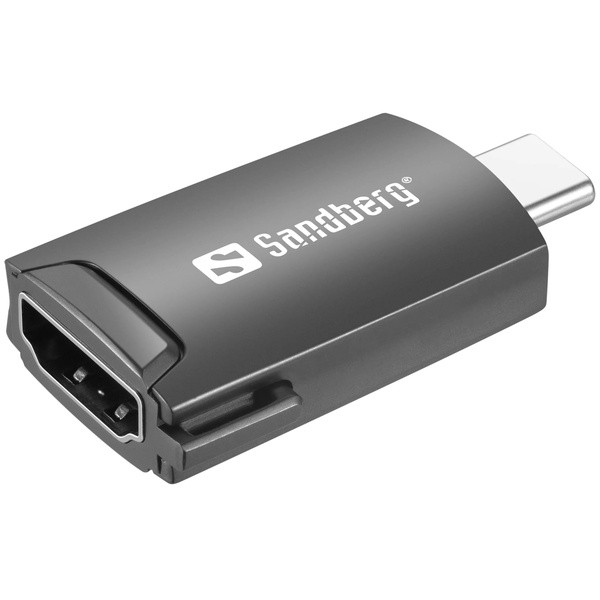 Dongle USB-C till HDMI | Sandberg | grå SE400157 - 1