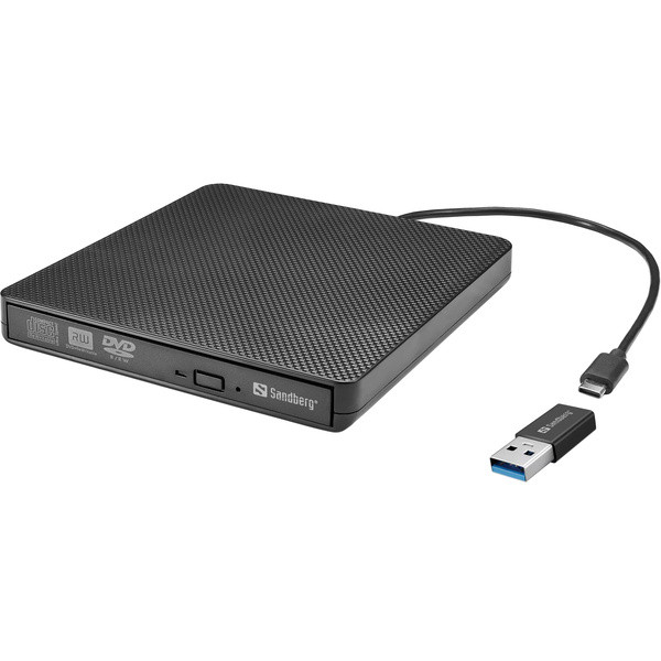 Extern DVD-spelare USB | Sandberg | grå SE400018 - 1