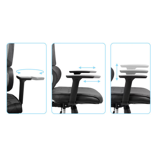Gamingstol | Sandberg ErgoFusion Pro | svart SE400030 - 7