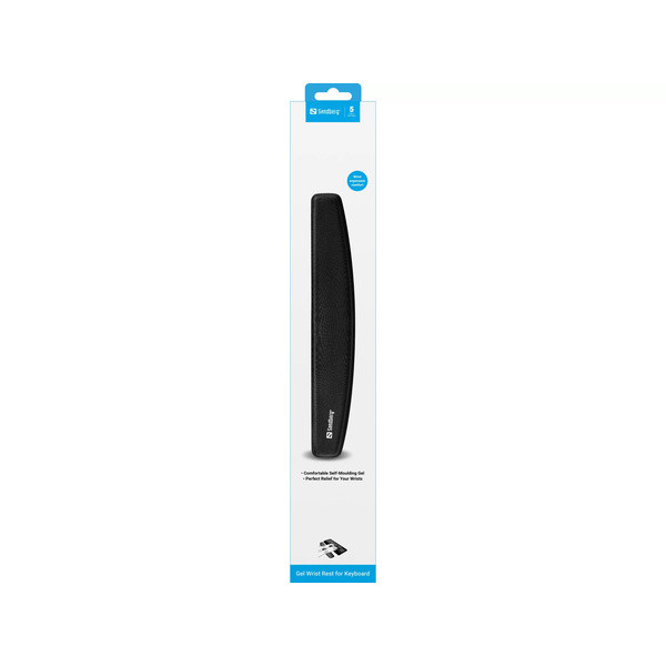 Handledsstöd för tangentbord | Sandberg Gel | svart SE400032 - 3
