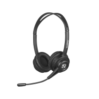 Headset trådlöst | Sandberg Call | svart SE400103