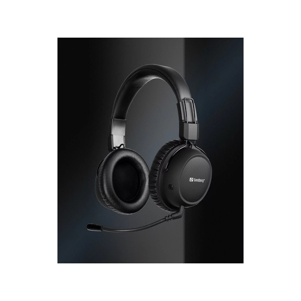 Headset trådlöst | Sandberg FlexMic | svart SE400105 - 7