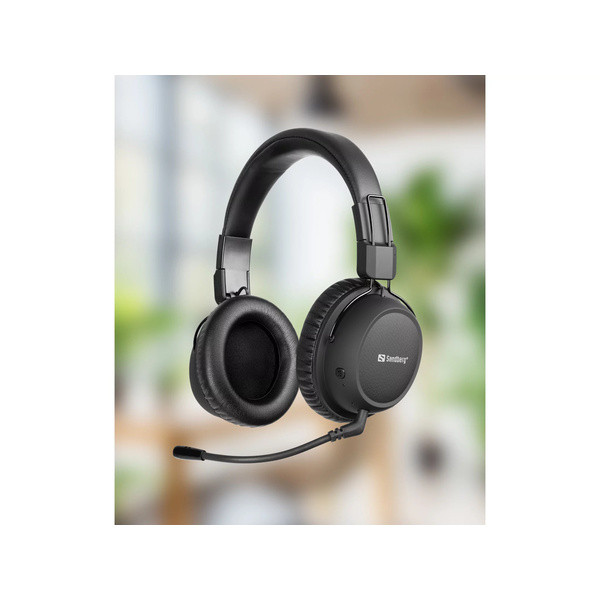 Headset trådlöst | Sandberg FlexMic | svart SE400105 - 8
