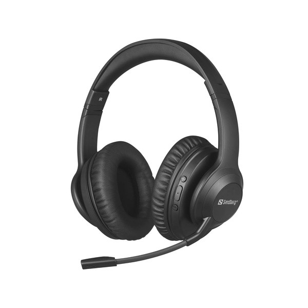 Headset trådlöst | Sandberg Pro | svart SE400102 - 1