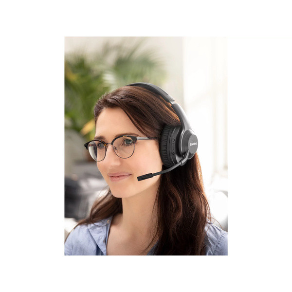 Headset trådlöst | Sandberg Pro | svart SE400102 - 7
