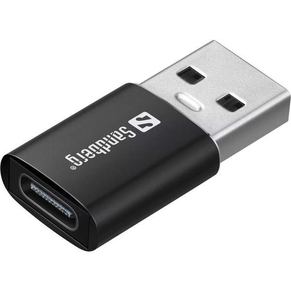 In-ear hörlurar trådbundna USB-C/USB-A | med mikrofon på kabel | Sandberg | svart SE400051 - 4