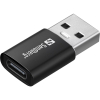 In-ear hörlurar trådbundna USB-C/USB-A | med mikrofon på kabel | Sandberg | svart SE400051 - 4