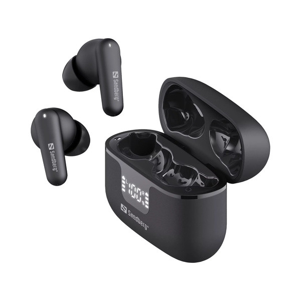 In-ear hörlurar trådlösa med brusreducering | Sandberg | svart SE400049 - 4