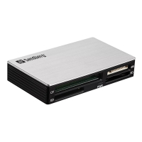 Minneskortläsare USB 3.0 | Sandberg Multi | silver ASA02477