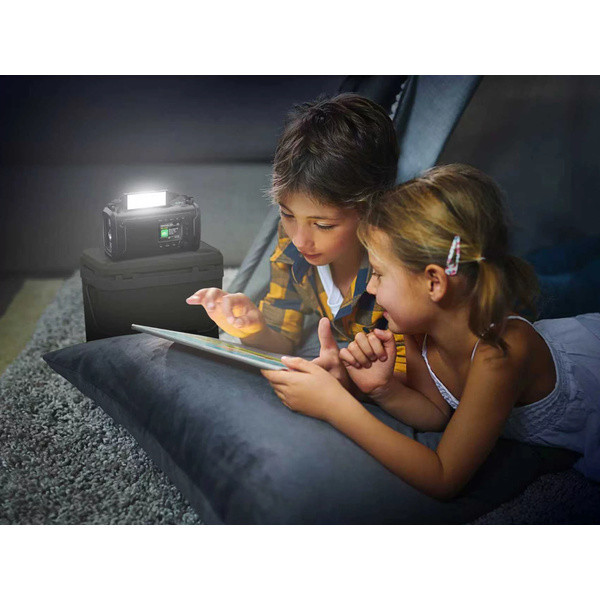 Nödradio med Powerbank 20.000mAh | Sandberg Survivor | svart SE400124 - 7